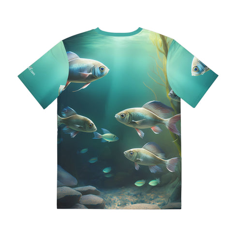 School of Fish Short Sleeve Rash Guard UPF 50+