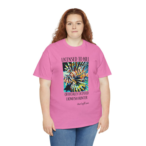 Licensed Lionfish Hunter Relaxed Fit T-shirt