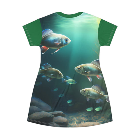 School of Fish Swim Cover-up / Dress
