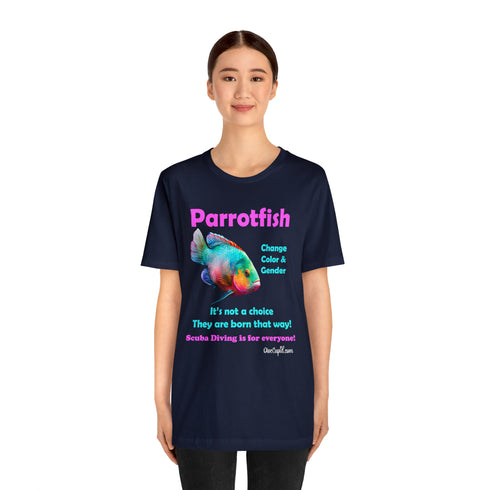 Parrotfish Transgender Pride Fitted T-shirt