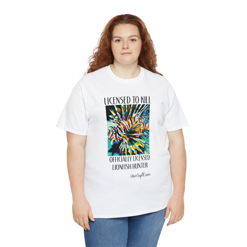 Licensed Lionfish Hunter Relaxed Fit T-shirt