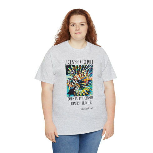 Licensed Lionfish Hunter Relaxed Fit T-shirt