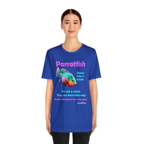 Parrotfish Transgender Pride Fitted T-shirt
