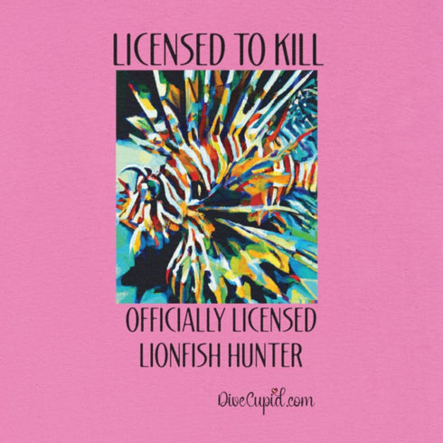 Licensed Lionfish Hunter Relaxed Fit T-shirt