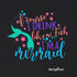 "Of course I drink like a fish" Mermaid Relaxed Fit T-shirt