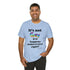 "It's not gay if it happens underwater, right?" Fitted T-shirt
