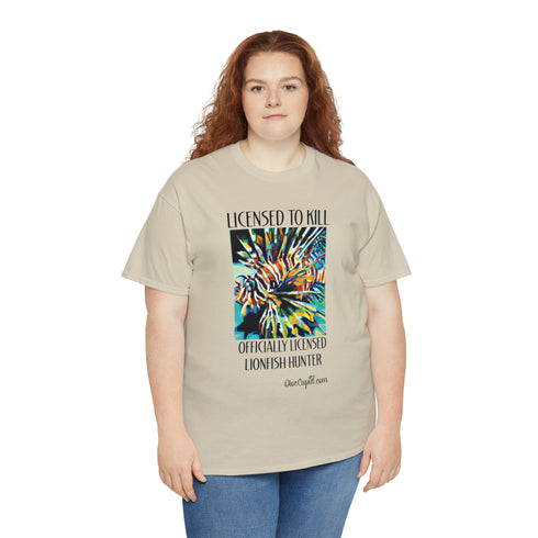 Licensed Lionfish Hunter Relaxed Fit T-shirt