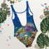 Dive Cupid Coral Reef One Piece Swimsuit UPF 50+