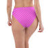 Pink Mermaid Recycled High-waisted Bikini Bottom