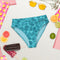 Aqua Waters Recycled High-waisted Bikini Bottom