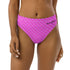 Pink Mermaid Recycled High-waisted Bikini Bottom