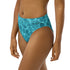 Aqua Waters Recycled High-waisted Bikini Bottom