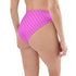 Pink Mermaid Recycled High-waisted Bikini Bottom