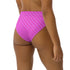 Pink Mermaid Recycled High-waisted Bikini Bottom