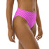 Pink Mermaid Recycled High-waisted Bikini Bottom