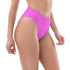 Pink Mermaid Recycled High-waisted Bikini Bottom