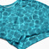 Aqua Waters Recycled Long Sleeve Crop Swim Top Rash Guard UPF 50+