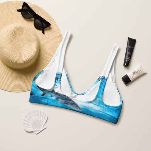 Shark Reef Recycled Padded Bikini Top