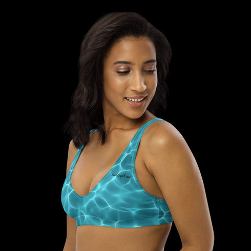 Aqua Waters Recycled Padded Bikini Top