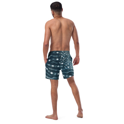 Whale Shark Recycled Swim Trunks UPF 50+