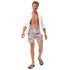 Salmon Sharks Recycled Swim Trunks UPF 50+