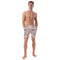 Salmon Sharks Recycled Swim Trunks UPF 50+