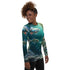 Women's School of Fish Rash Guard UPF 50+