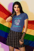 "I just really like mermaids" Fitted Pride T-shirt