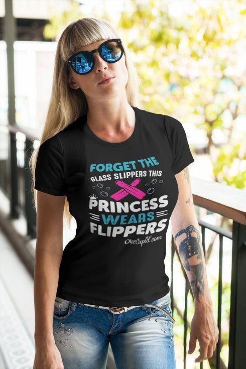Diver "Princess" Fitted T-shirt