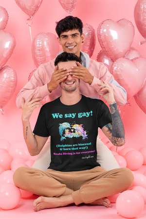 "We Say Gay!" Relaxed Fit Pride T-shirt