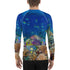Men's Coral Reef Athletic Fit Premium Rash Guard UPF 50+