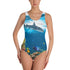 Dive Cupid Shark Reef One Piece UPF 50+ Swimsuit