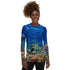 Women's Coral Reef Form Fitting Premium Rash Guard UPF 50+