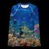 Women's Coral Reef Form Fitting Premium Rash Guard UPF 50+